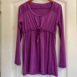 Prana top with drawstring